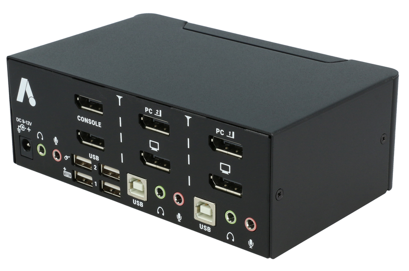 ARTICONA DP DualHead 2-Port KVM-Switch