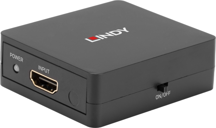 LINDY HDMI Splitter 1:2 4K