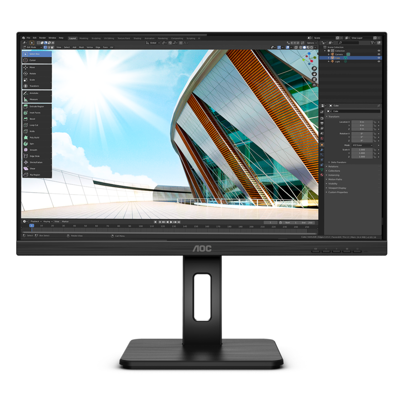 AOC 24P2Q Monitor