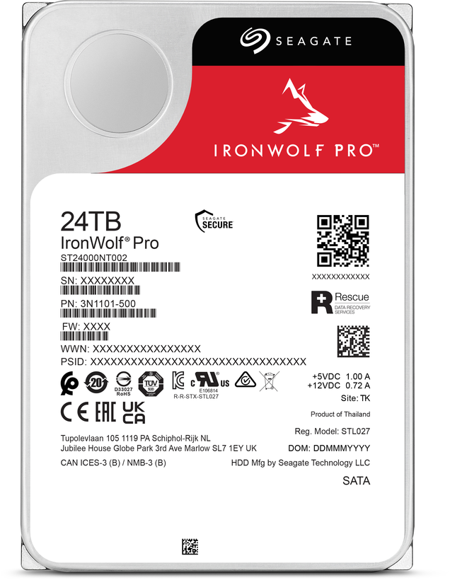 Seagate IronWolf Pro 24TB HDD