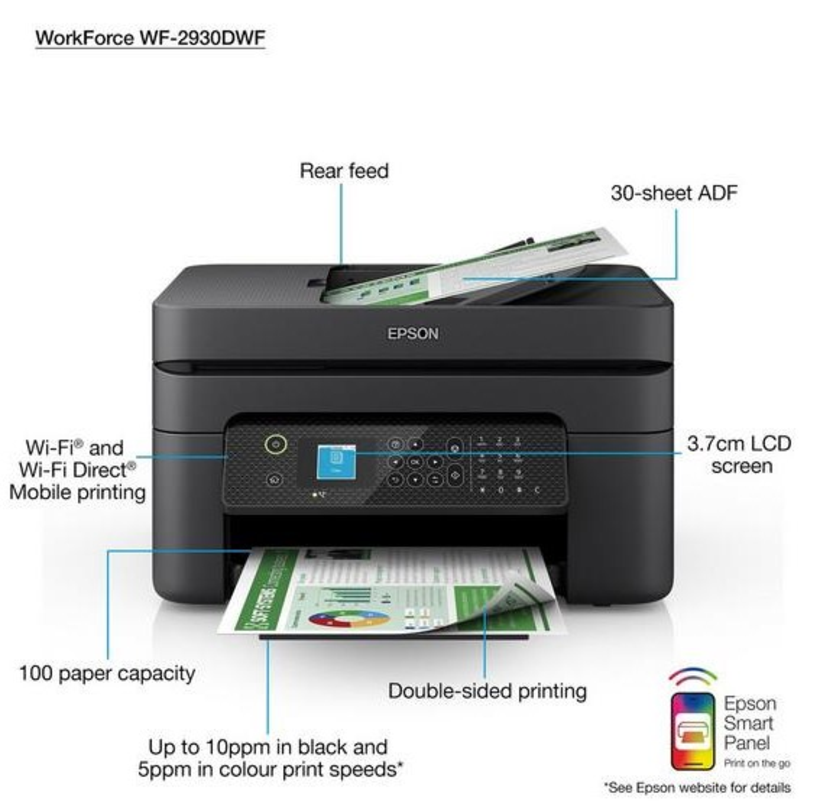 MFP Epson WorkForce WF-2930DWF