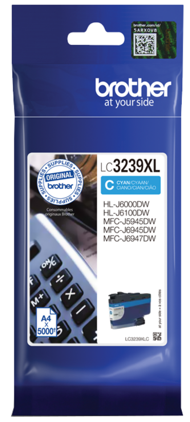 Brother LC-3239XL-C Ink Cyan