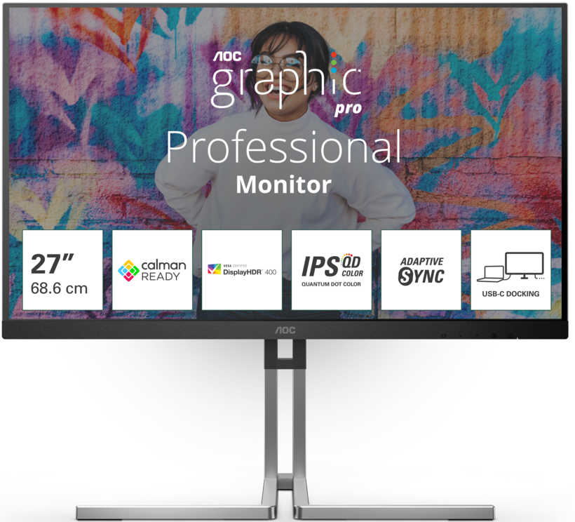 Monitor AOC Graphic Pro Q27U3CV