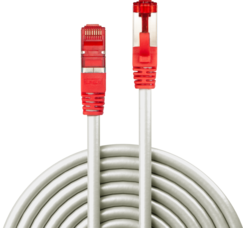 Patchkabel RJ45 (X) S/FTP Cat6 2 m gr/rt