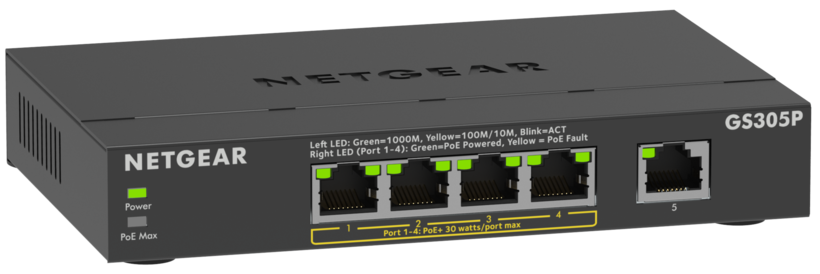 NETGEAR GS305Pv3 Unmanaged Switch