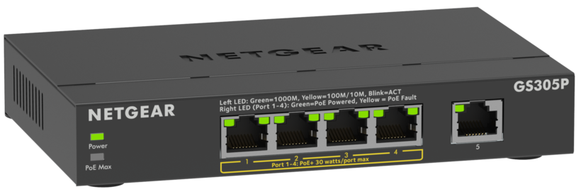NETGEAR GS305Pv3 Unmanaged Switch