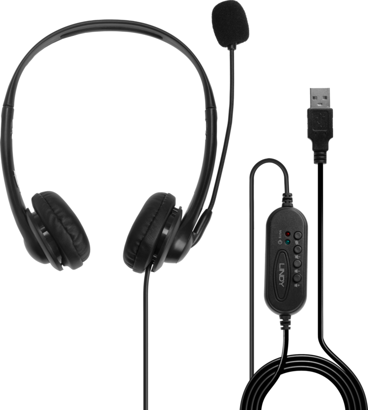 LINDY USB Headset