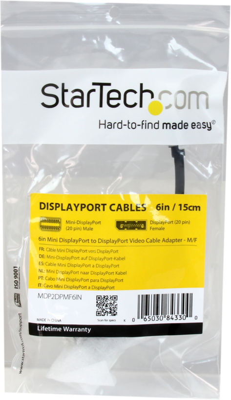StarTech DisplayPort - Mini DP Adapter