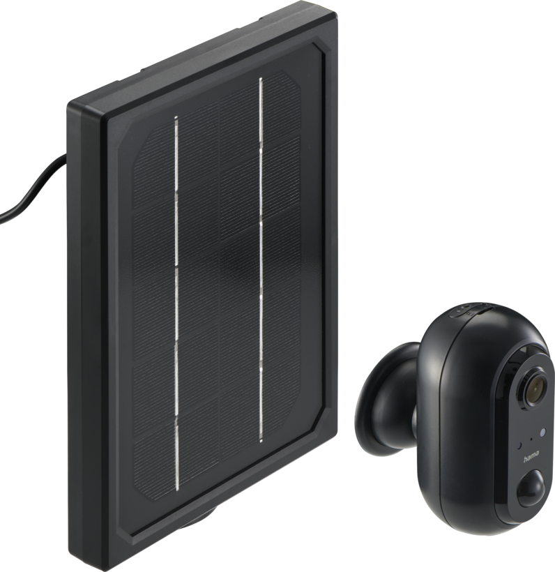 Caméra surveillance WiFi Hama solaire