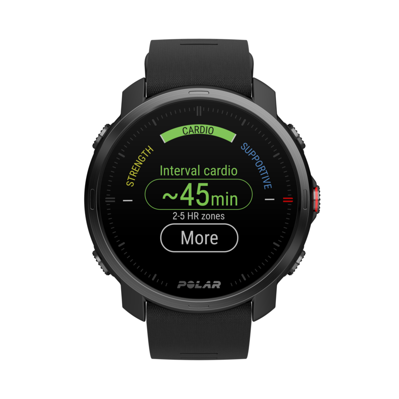 Polar Grit X Watch GPS 47 mm schwarz