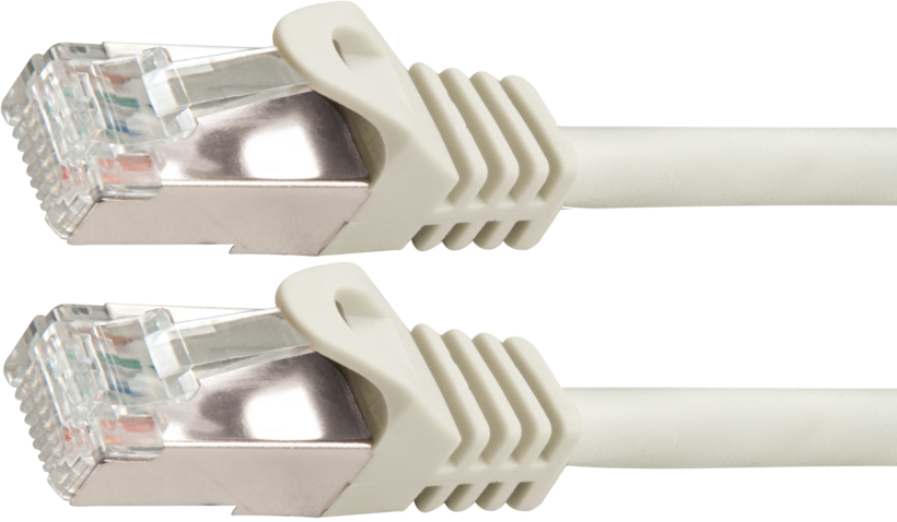 Patch Cable RJ45 F/UTP Cat5e 3m Grey
