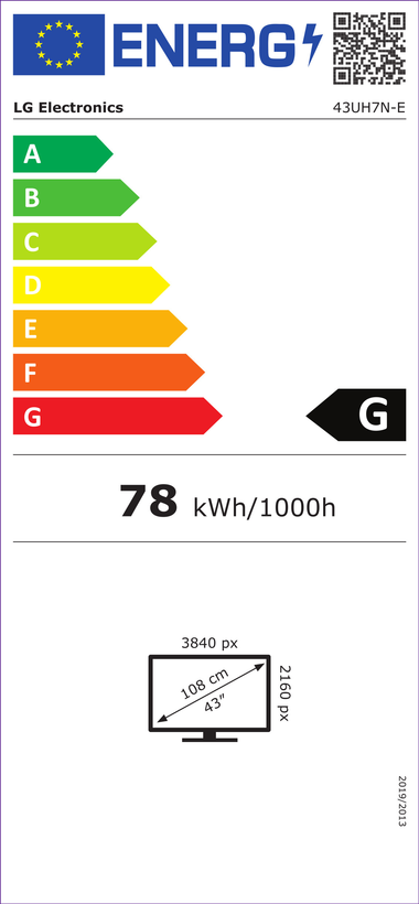 LG 43UH7N-E Signage Display