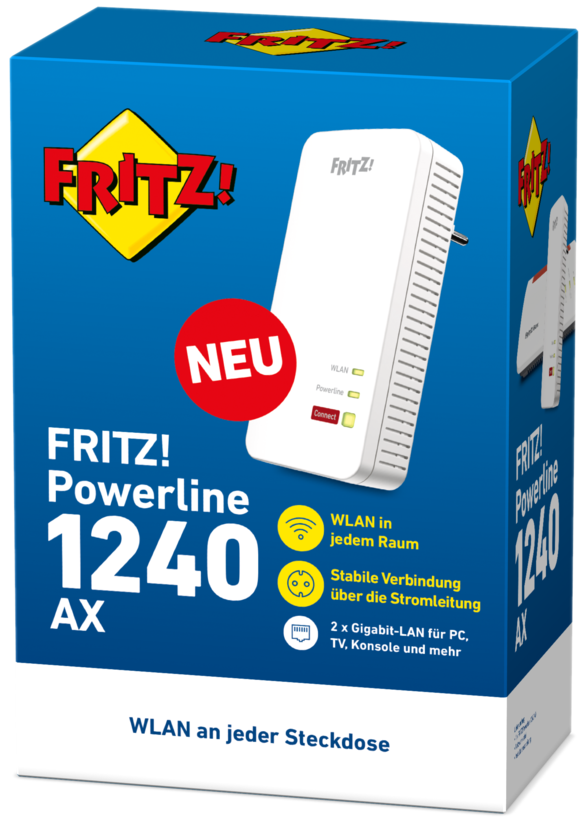 AVM FRITZ!Powerline 1240 AX Adapter