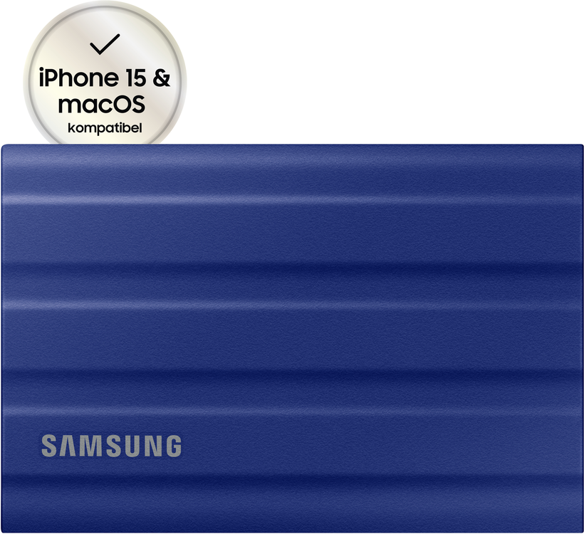 Samsung T7 Shield 1 TB SSD blau