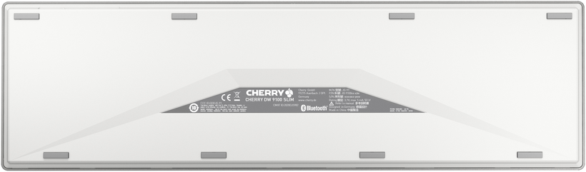 CHERRY DW 9100 SLIM Desktop Set silber