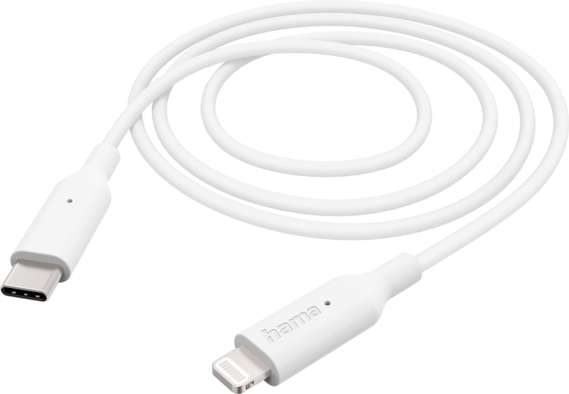 Hama USB-C - Lightning Cable 1m