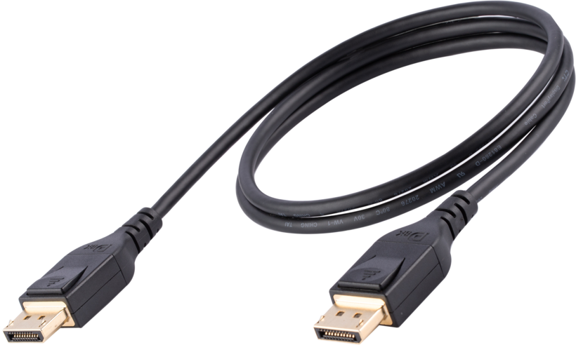 Kabel wt DisplayPort - wt 1m czarny