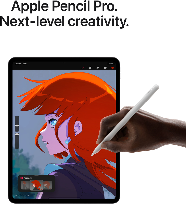 Apple 13" iPad Pro M4 2 TB Nano stríbrný