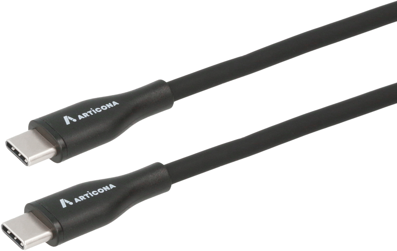 USB-kabel 2.0 C/m-C/m 1,2 m zwart