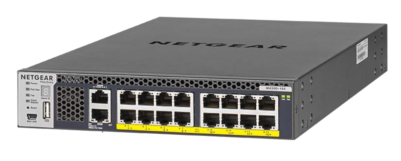 NETGEAR M4300-16X Managed PoE+ Switch