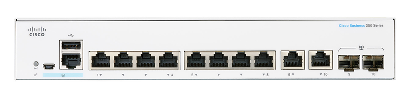 Cisco SB CBS350-8T-E-2G Switch