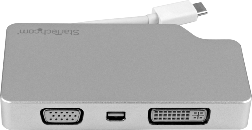 Adapter USB Typ C - HD15/DVI/HDMI/miniDP
