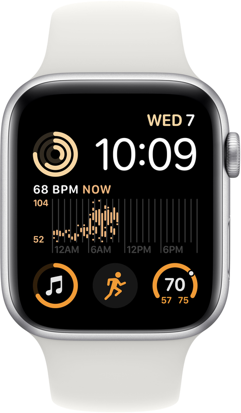 Apple Watch SE GPS 44mm Alu silber