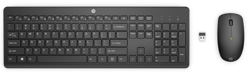 Pack Clavier Souris Sans Fil HP 235 / Azerty / Noir (1Y4D0AA#ABF)