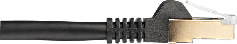 Patch Cable RJ45 F/FTP Cat6a 1.5m Black