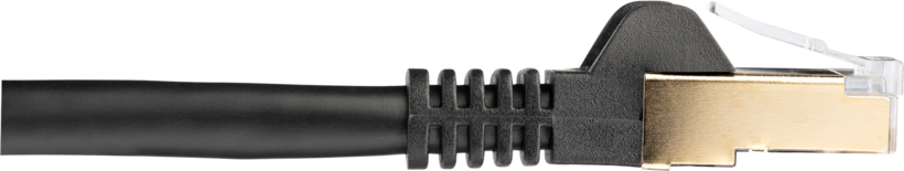 Câble patch RJ45 F/FTP Cat6a 5 m noir
