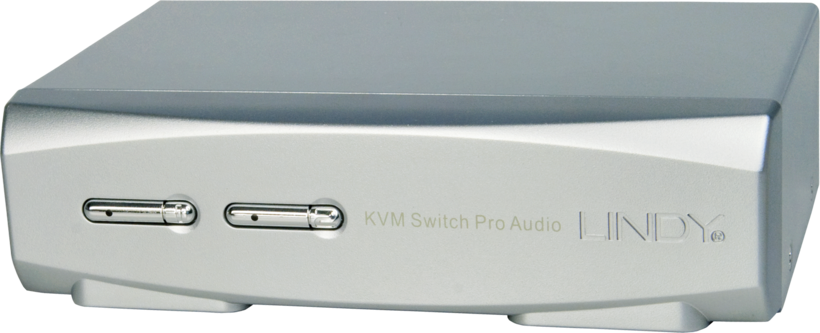 LINDY KVM-Switch PRO DisplayPort 2-Port