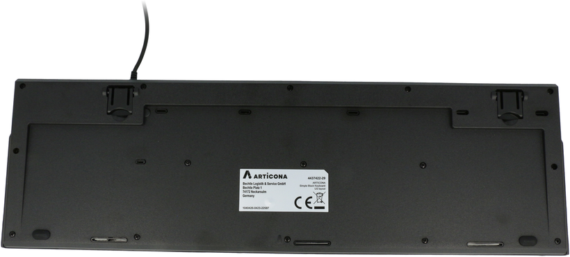 ARTICONA Simple Black Keyboard