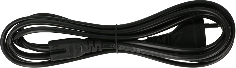 Power Cable Local/m - C7/f 2m Black