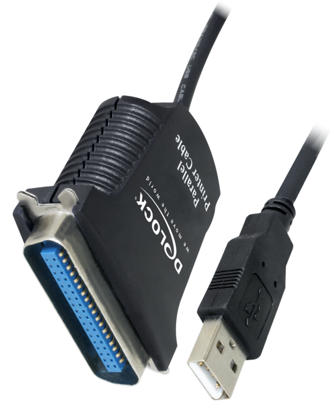 USB Druckerkabel Typ(A)St - Cen36St 0,8m