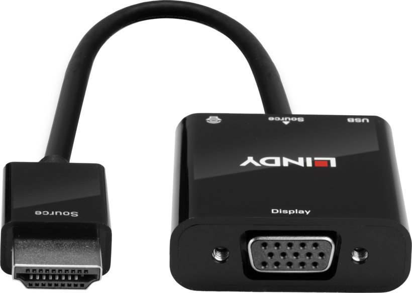 LINDY HDMI - VGA Adapter + Audio