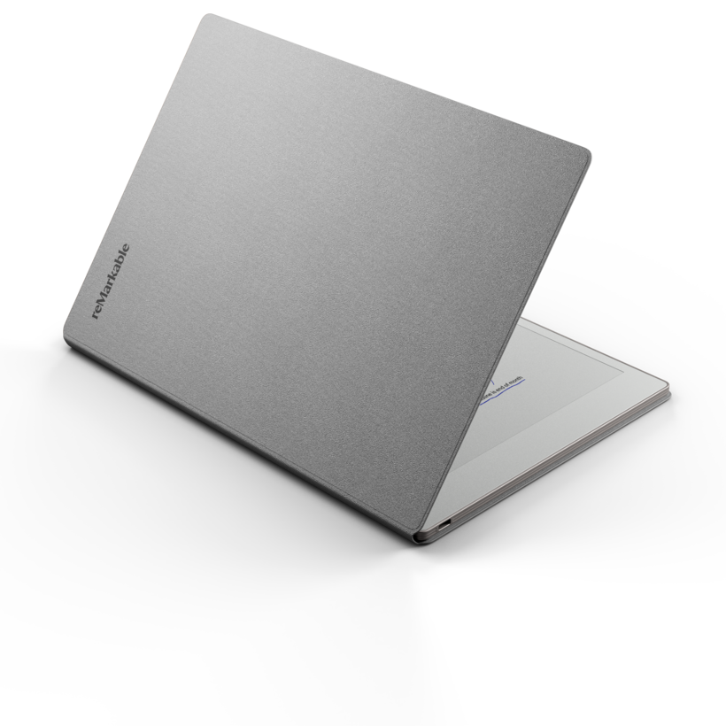 reMarkable Pro Book Folio Weave Grau