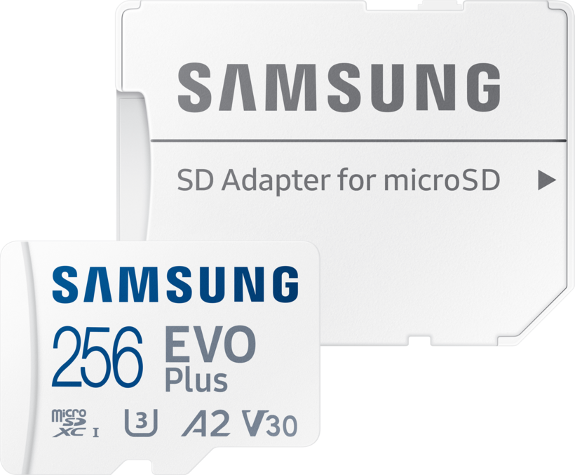 Carte microSDXC 256 Go Samsung EVO Plus