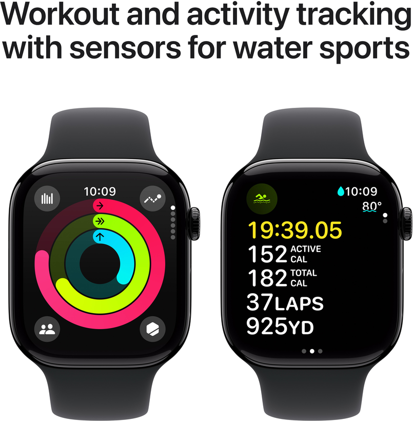 Apple Watch S10 LTE 46mm Alu schwarz