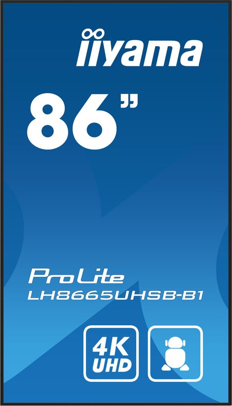 Écran iiyama ProLite LH8665UHSB-B1