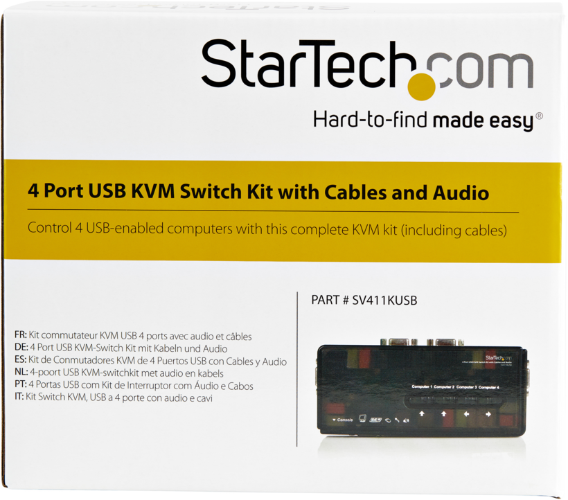 StarTech KVM Switch 4-port VGA
