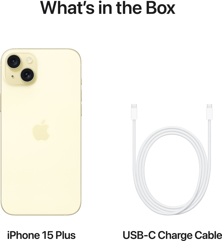 Apple iPhone 15 Plus 128 GB, żółty