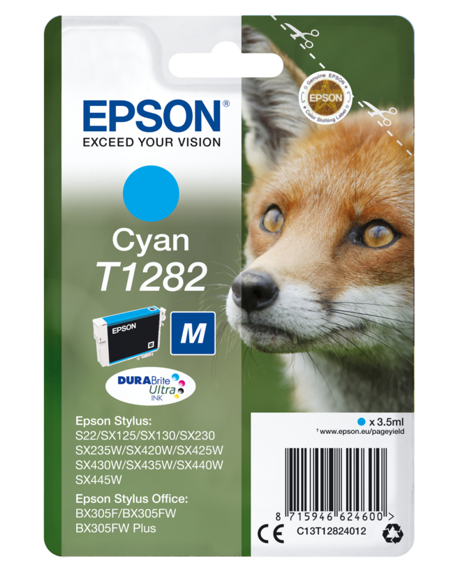 Epson T1282 M Ink Cyan