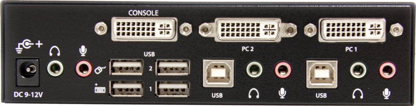StarTech KVM Switch DVI-I 2-port