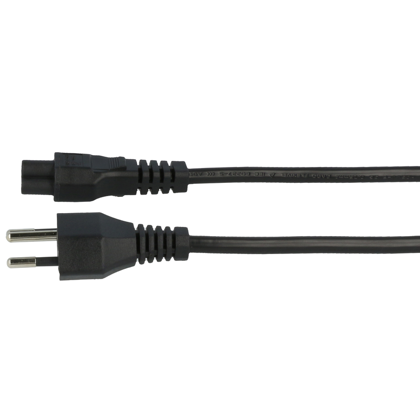 Power Cable T12/m - C5/f 5m Black
