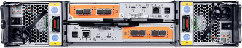 HPE MSA 2070 SFF 2 x 16 GB FC Storage