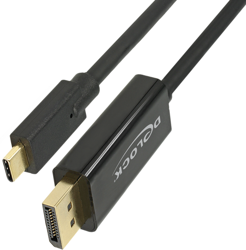 Cable USB C/m - DisplayPort/m 1 m