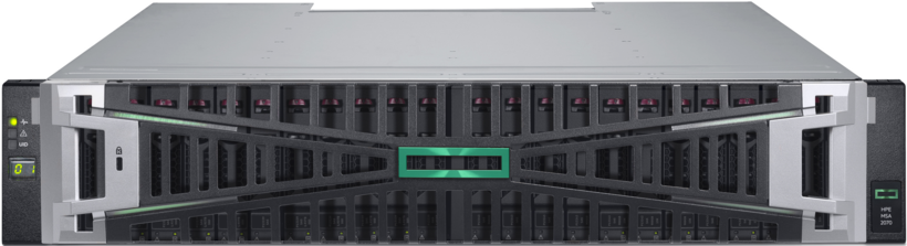 HPE MSA 2070 SFF 2 x 16 GB FC Storage