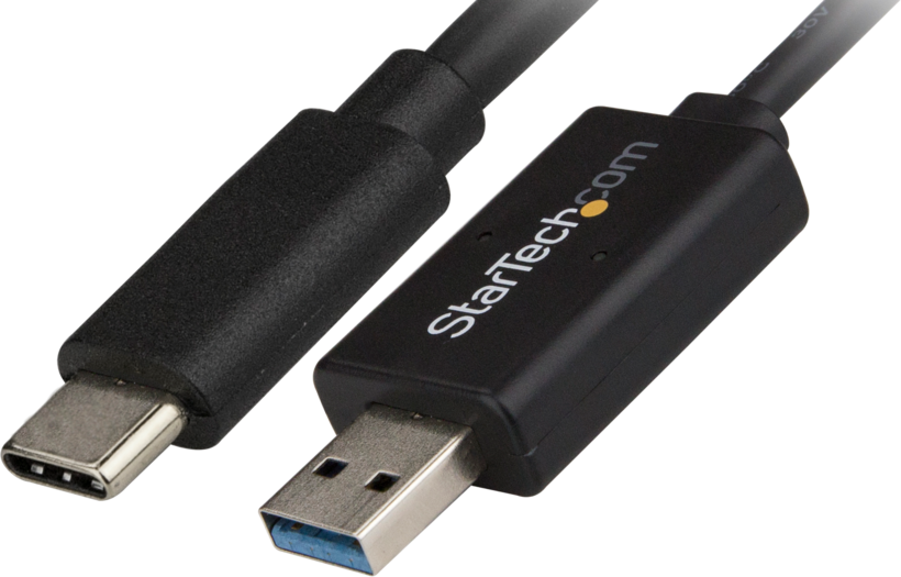 Cable USB 3.0 C/m-A/m 2m Black