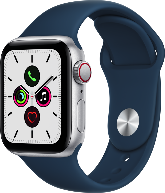 Apple Watch SE GPS+LTE 40mm Alu Silver