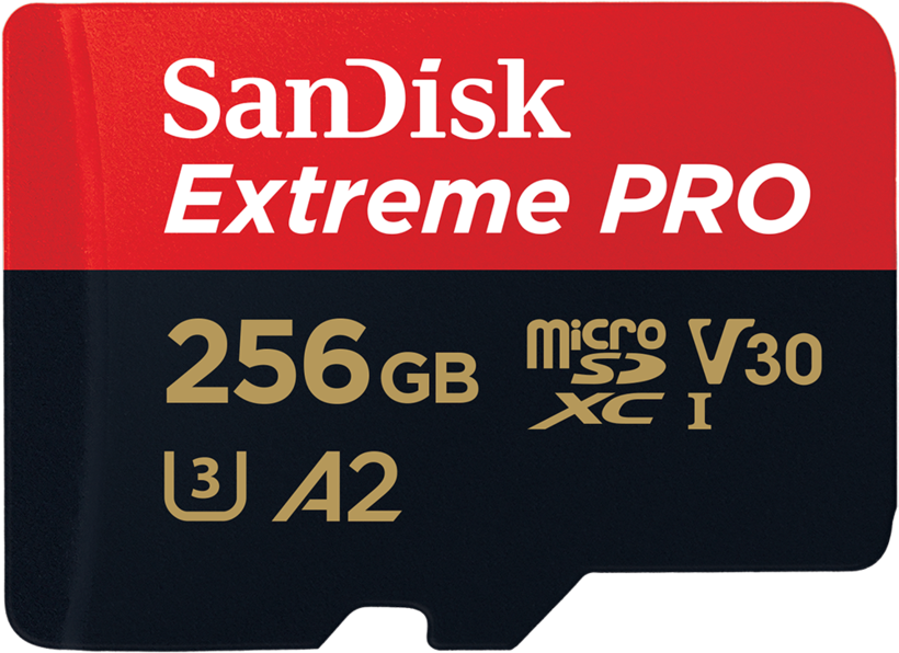 Scheda micro SDXC Extreme PRO 256 GB